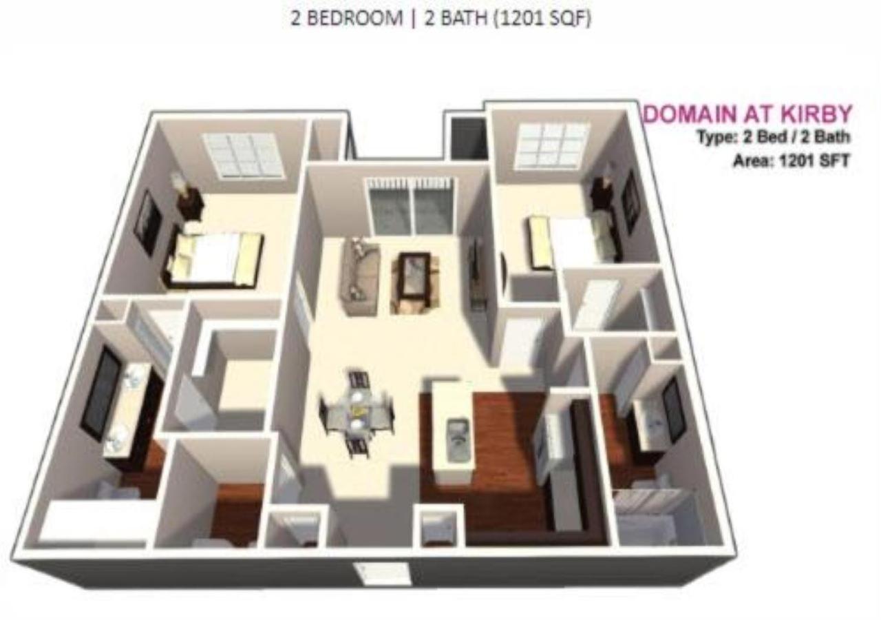 Inviting 2Br - Gym, Pool, Biz Center & Free Parking! Walk 2 Nrg Stadium! Near Med Ctr, Galleria, & Rice Village Houston Exterior foto